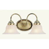 Traditional Edgemont Vanity Light - Livex Lighting 1532-01
