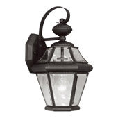 Traditional Georgetown Outdoor Wall Mount Lantern - Livex Lighting 2161-04