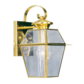 Traditional Westover Outdoor Wall Mount Lantern - Livex Lighting 2181-02