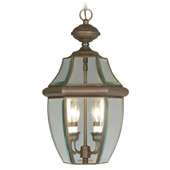 Traditional Monterey Outdoor Hanging Lantern - Livex Lighting 2255-07