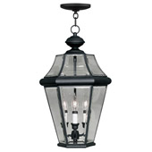 Traditional Georgetown Outdoor Hanging Lantern - Livex Lighting 2365-04
