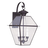Traditional Westover Outdoor Wall Mount Lantern - Livex Lighting 2381-07