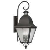 Traditional Amwell Outdoor Wall Lantern - Livex Lighting 2558-07