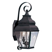 Traditional Exeter Outdoor Wall Lantern - Livex Lighting 2591-07