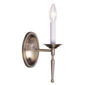 Traditional Williamsburg Wall Sconce - Livex Lighting 5121-01