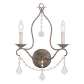 Traditional Chesterfield Wall Sconce - Livex Lighting 6422-71