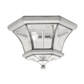 Traditional Monterey Flush Mount Ceiling Fixture - Livex Lighting 7052-91