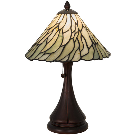 Meyda 107365 Jadestone Willow 18"H Table Lamp