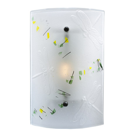 Meyda 107819 Bel Volo Fused Glass Wall Sconce