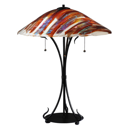 Meyda 108321 Marina Fused Glass Table Lamp