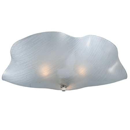 Meyda 114165 Organic Art Glass Mist Flush Mount Ceiling Fixture