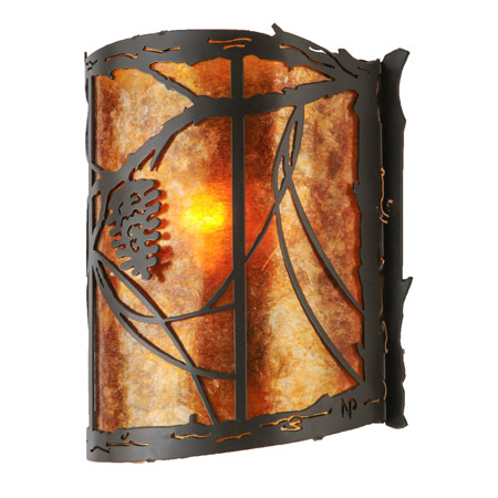 Meyda 114446 Whispering Pines Wall Sconce