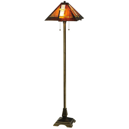 Meyda 118710 Montana 15.5"Sq Floor Lamp