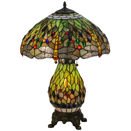 Meyda 118845 Hanginghead Dragonfly Table Lamp
