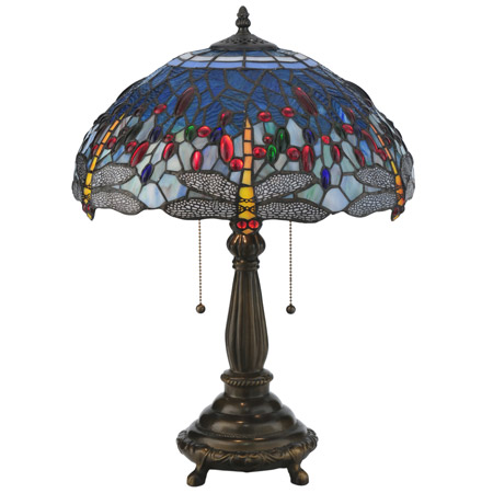 Meyda 119650 Hanginghead Dragonfly Table Lamp