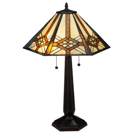 Meyda 119659 Crosshairs Table Lamp