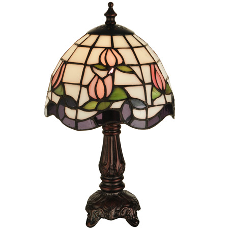 Meyda 136921 Roseborder Mini Lamp