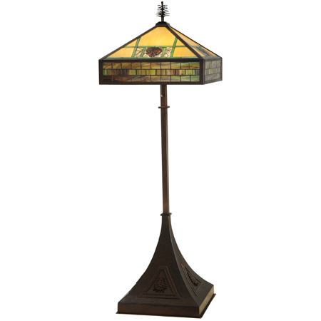 Meyda 139674 Pinecone Ridge Floor Lamp