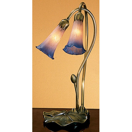 Meyda 14064 Favrile Lily Table Lamp