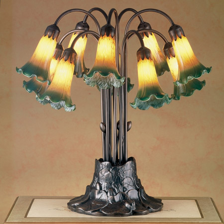 Meyda 14357 Pond Lily Table Lamp