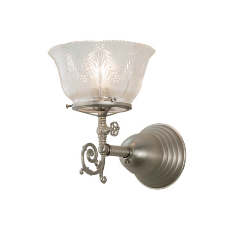 Meyda 157268 Revival 7.5"W Gas & Electric Wall Sconce