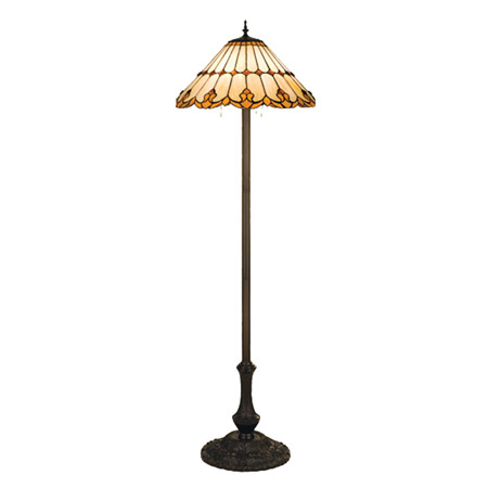 Meyda 17577 Tiffany Nouveau Cone Floor Lamp