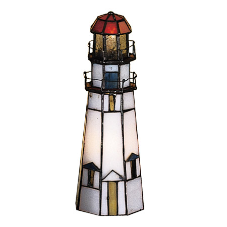 Meyda 20536 Marble Head Lighthouse Accent Lamp