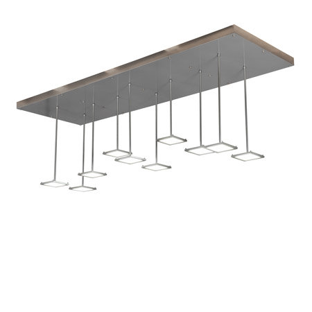 Meyda 225206 Kossar 75" Long OLED Multi-Pendant Ceiling Fixture