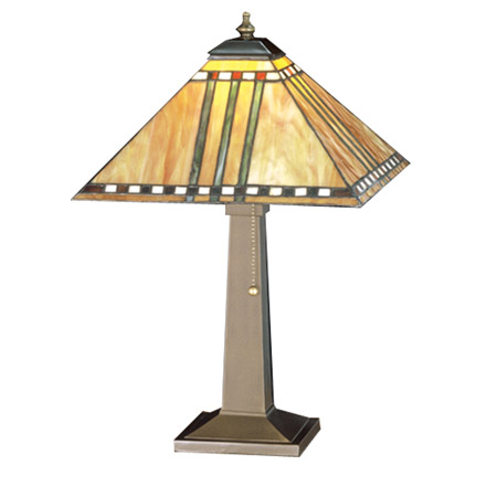 Meyda 26514 Craftsman Prairie Corn 19.5"H Table Lamp