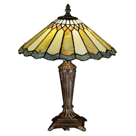 Meyda 27569 Tiffany Jadestone Carousel Accent Lamp