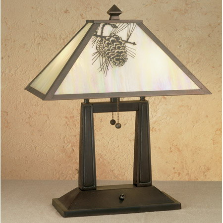 Meyda 28643 Pine Cone Table Lamp