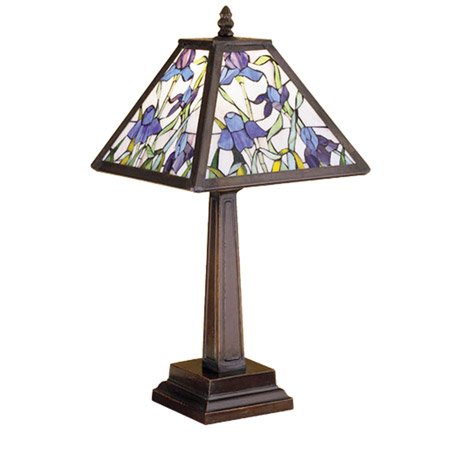 Meyda 30886 Tiffany Iris Accent Lamp