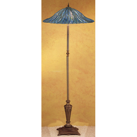 Meyda 30994 Tiffany Lotus Leaf Floor Lamp