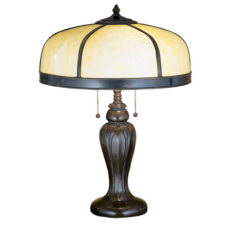 Meyda 31278 Arts & Crafts Dome Table Lamp