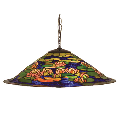 Meyda 47717 Tiffany Pond Lily Hanging Lamp