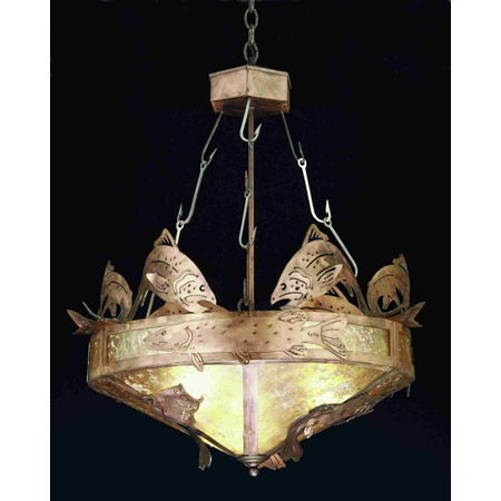 Meyda 50168 Catch Of The Day Inverted Pendant