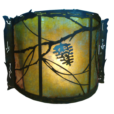 Meyda 77901 Whispering Pines Wall Sconce