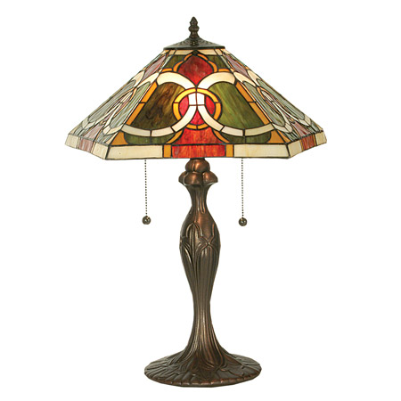 Meyda 81457 Tiffany Moroccan Table Lamp