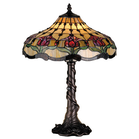 Meyda 82319 Tiffany Tulip Table Lamp