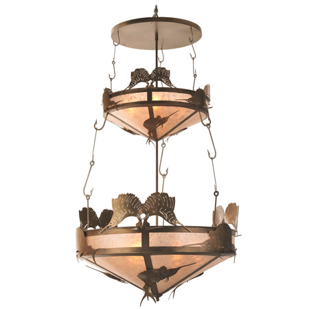 Meyda 99648 Catch Of The Day Sailfish Two Tier Inverted Pendant