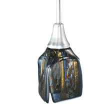Meyda 108989 Cielo Di Notte Draped Fused Glass Mini Pendant