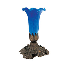 Meyda 11262 Pond Lily Blue Accent Lamps