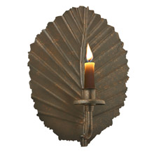 Meyda 121102 Nicotiana Leaf Wall Candle Holder