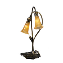 Meyda 12980 Favrile Lily Table Lamp