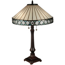 Meyda 134537 Diamondring Table Lamp
