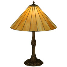 Meyda 137667 Duncan Beige Table Lamp