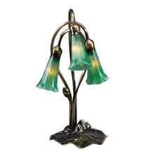 Meyda 14150 Favrile Lily Table Lamp