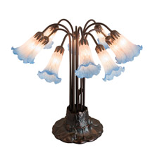 Meyda 14451 Pond Lily 22"H 10 LT Table Lamp