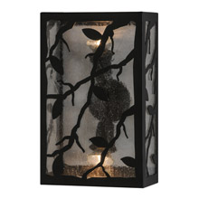Meyda 145124 Branches With Leaves Wall Sconce