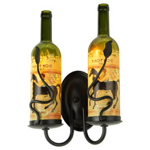 Meyda 148858 Tuscan Vineyard Personalized Wall Sconce